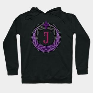 J - Moon Monogram Hoodie